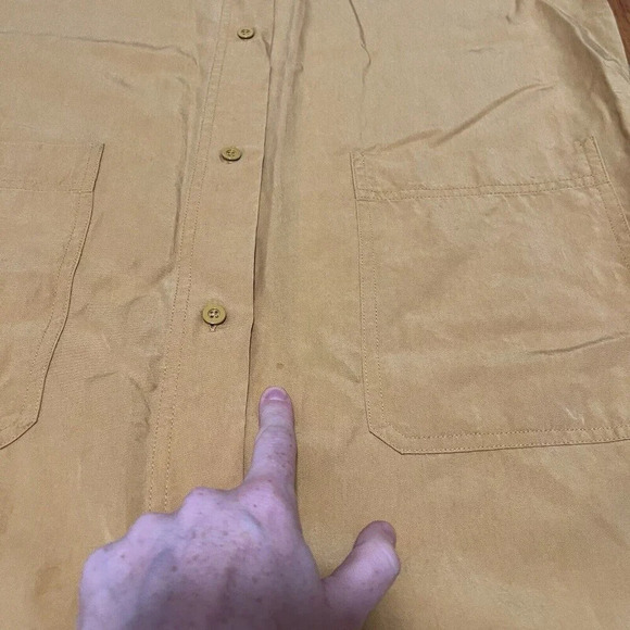 The‎ Group by Babaton Yellow Button Front Akner Midi Shirt Dress Small - Picture 10 of 11